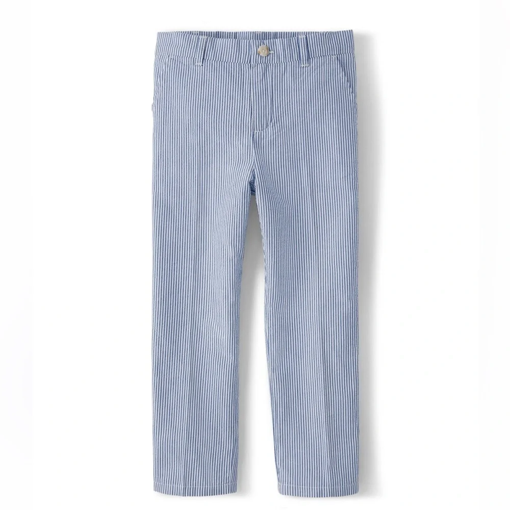 NWT Gymboree Dress Pant Size 10 Gray and white Striped